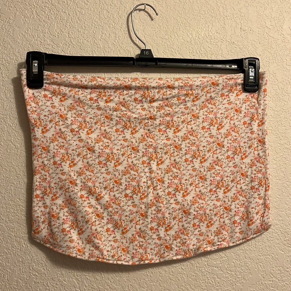 American Eagle Floral Tube Top